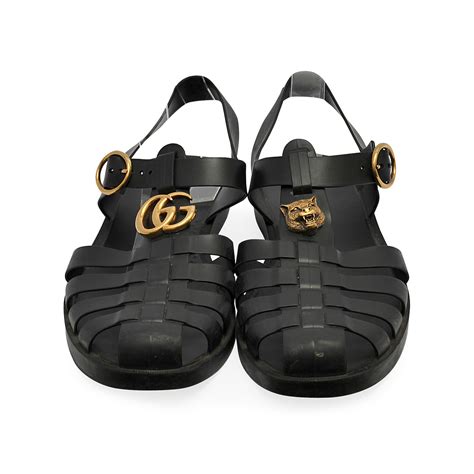 new gucci rubber sandals|Gucci rubber sandals women is.